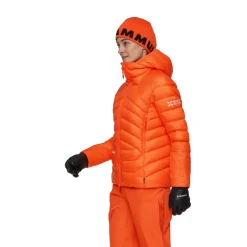 Mammut Eiger Nordwand Light Down IN Hooded Dunjakke, dame (Eiger Orange)