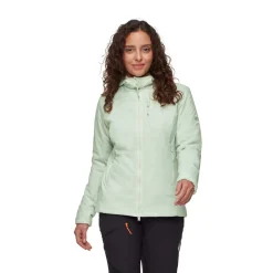 Mammut Rime IN Hooded Fiberjakke, dame (Silver Sage)