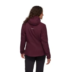 Mammut Rime IN Hooded Fiberjakke, dame (Vin)