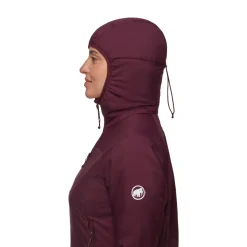 Mammut Rime IN Hooded Fiberjakke, dame (Vin)