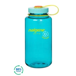 Nalgene Wide Mouth Sustain drikkedunk 1 L - Blå Cerulean