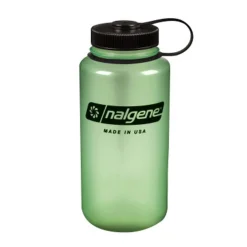 Nalgene Wide Mouth Sustain drikkedunk 1 L - Selvlysende grøn