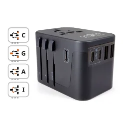 Origin Outdoors Travel Adapter - global oplader