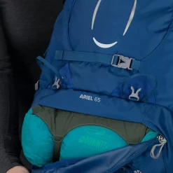Osprey Ariel 65 L vandrerygsæk, dame (Ceramic Blue)