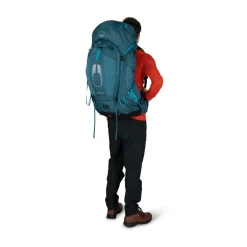 Osprey Atmos AG 65 L vandrerygsæk, herre (Venturi Blue)
