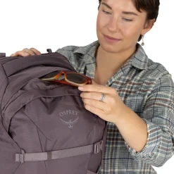Osprey Fairview 40 L rejsetaske, dame (Graphite Purple)