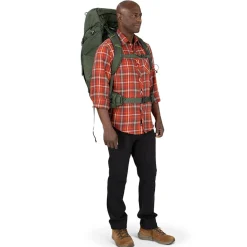 Osprey Kestrel 58 L vandrerygsæk, herre (Bonsai Green)