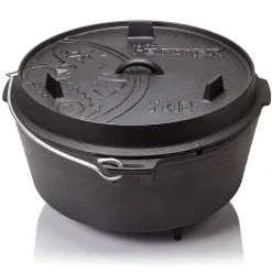 Petromax Dutch Oven ft 12" - 11,5 liter støbejernsgryde