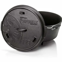 Petromax Dutch Oven ft 9", 8 liter støbejernsgryde