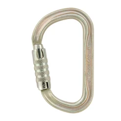 Petzl Vulcan Triact-Lock Stålkarabin (Steel)