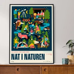 Plakat fra Nat i Naturen 2023