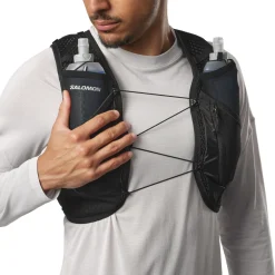 Salomon Active Skin 4 SET løbevest, unisex (Black)