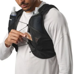 Salomon Active Skin 4 SET løbevest, unisex (Black)