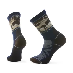 Smartwool Hike Light Cushion Crew Moose vandresokker, herre (Deep Navy)
