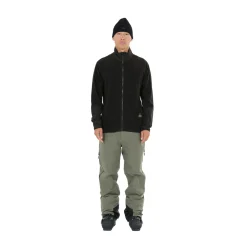 SOS Bromo Midlayer Full Zip Fleece, herre (Black)
