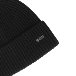 SOS Girdwood Wool Beanie (Black)