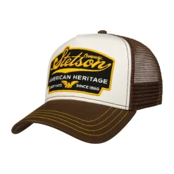 Stetson American Heritage Trucker Cap (Dark Brown)