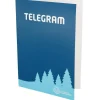 Telegram med DDS korpsmærke