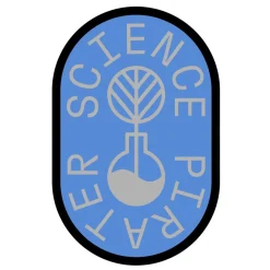 Uniformsmærke, SciencePirater, 10-13 år, blå