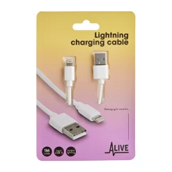 USB-A til Lightning Opladerkabel til Iphone