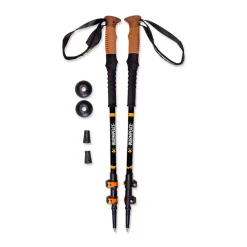 Warmpeace Trekking Pole Hiker vandrestave (Black Yellow)