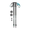 Warmpeace Trekking Pole Touring vandrestave (Black Turquoise Green)