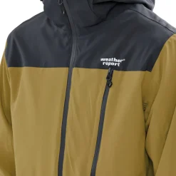 Weather Report Delton Jacket regnjakke, herre (Nutria)